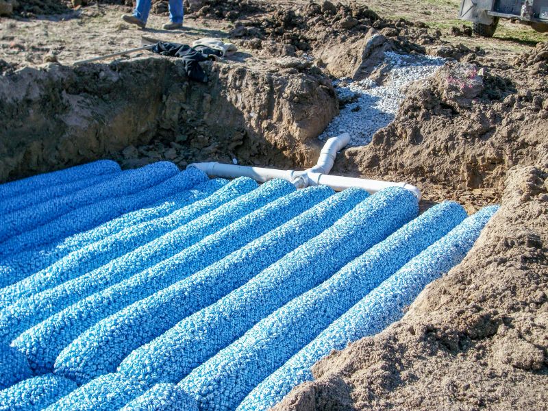 Field Drainage Installation